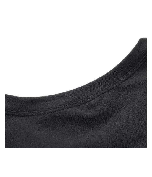 Camiseta ajustada sólida de secado rápido para hombre