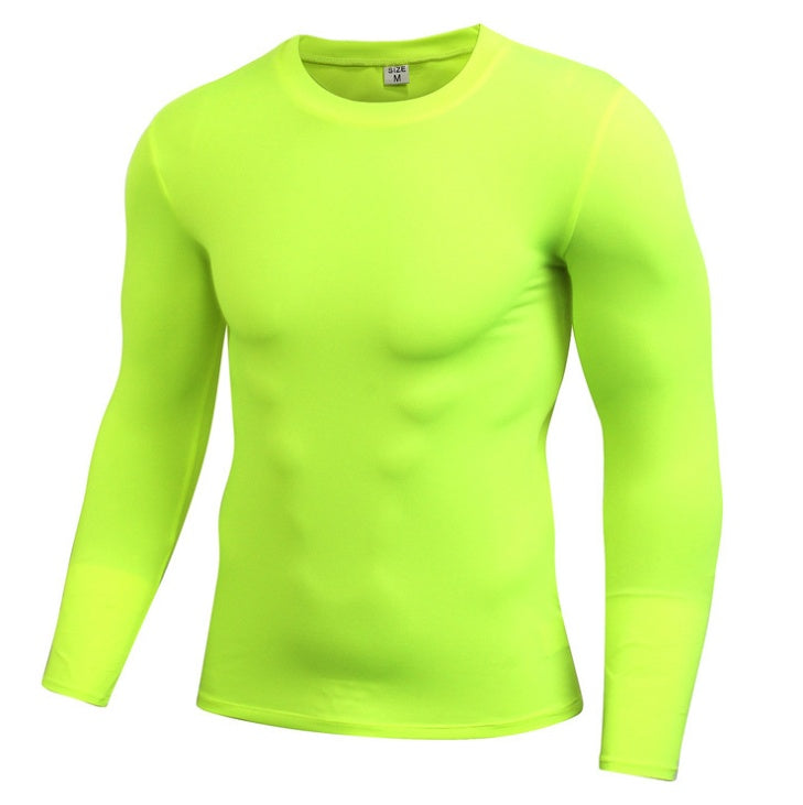 Camiseta ajustada sólida de secado rápido para hombre