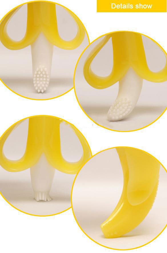 Juguete mordedor de silicona Bebe Banana