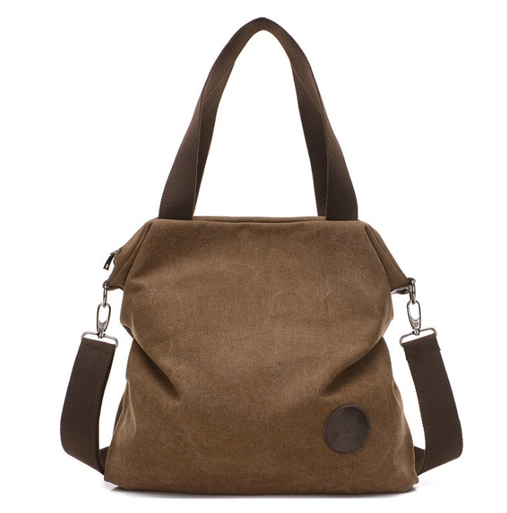 Bolso de lona de arte Simple Casual coreano