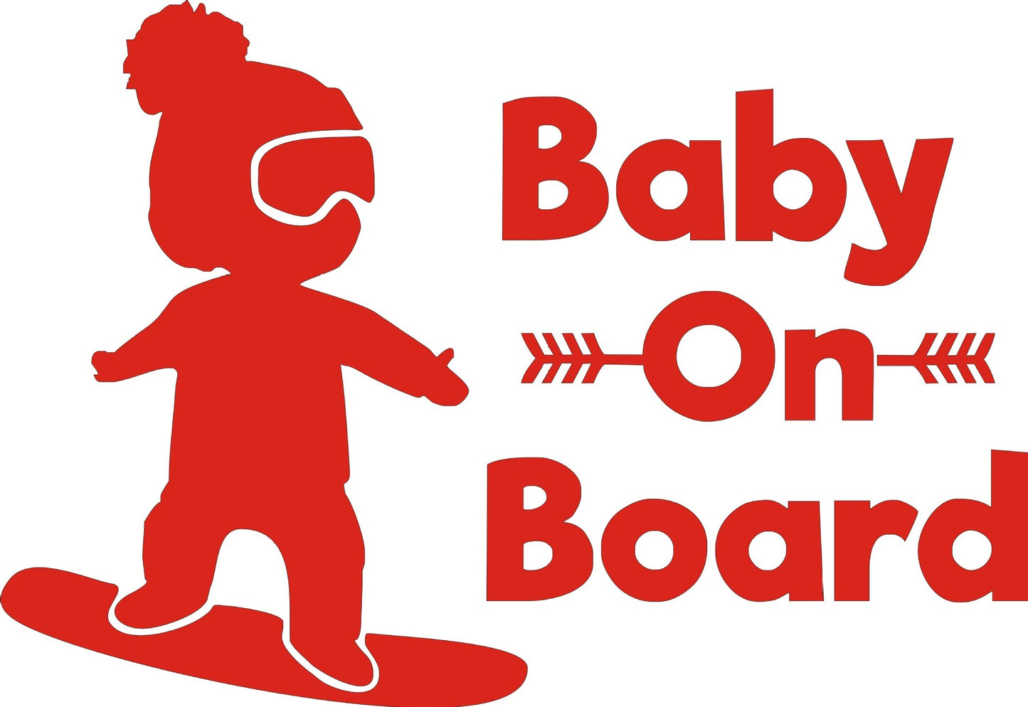 Simple Creativity Plastic Automobile Sticker