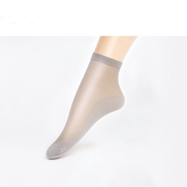 Women's Sweat Absorbing Cotton Bottom Stockings