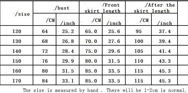 Middle And Big Children Trailing Skirt Girls' Lace Princess Dress