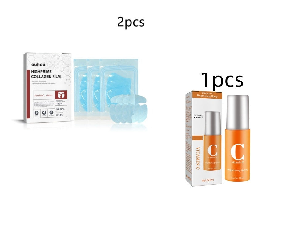 Collagen Film Fade Wrinkles Skin Plump Moisturizing Eye Skin Rejuvenation Film