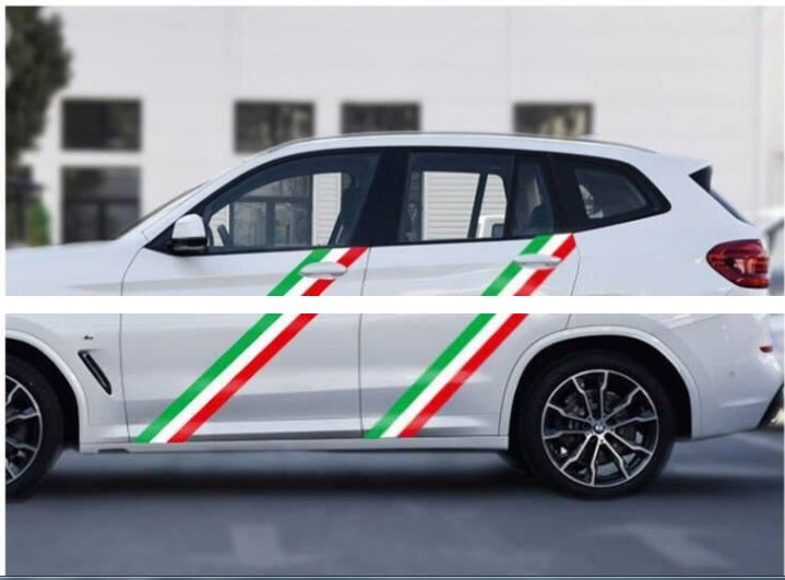 9CM 25m A Roll Of Three Colors Hood Decal Stickers Hood Sticker Automobile Sticker Decoration