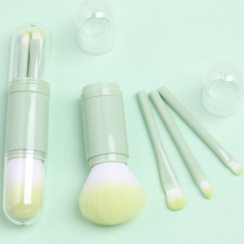 Portable Retractable Multifunctional Makeup Brush