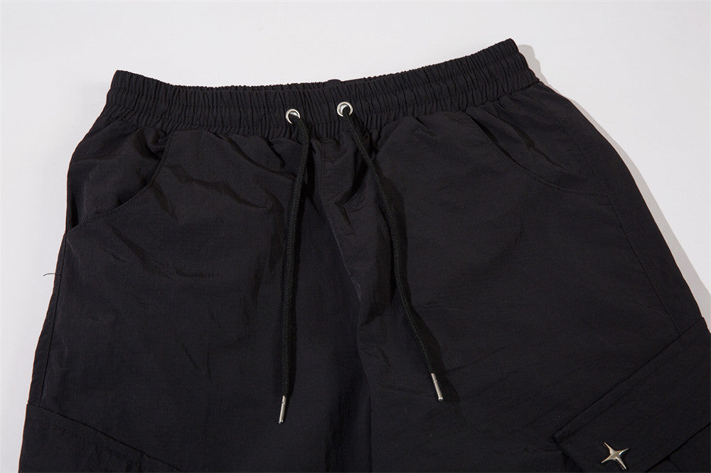 Men's Fashion Mechanical Style Pleated Workwear Casual Pants