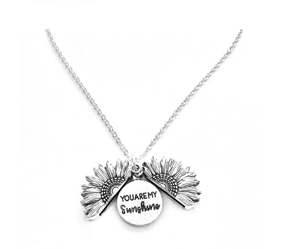 Collar de doble LETRAS DE GIRASOL