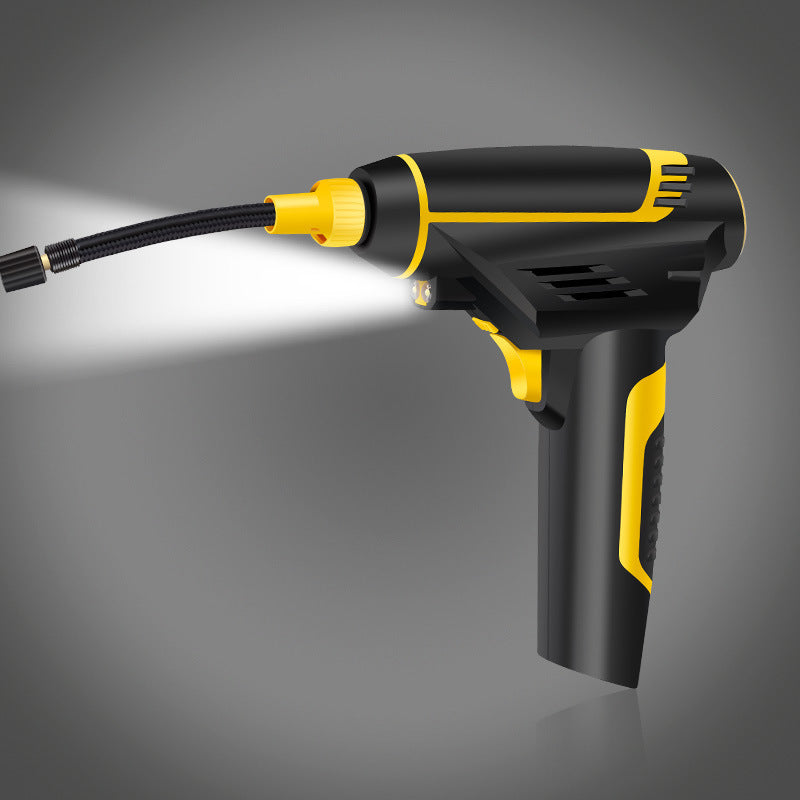 Automático portátil de mano Digital LED inteligente coche compresor de aire bomba