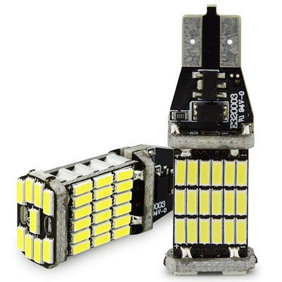 Coche 12v lámpara de freno Super brillante luz de marcha atrás 45 SMD 4014 LED Canbus
