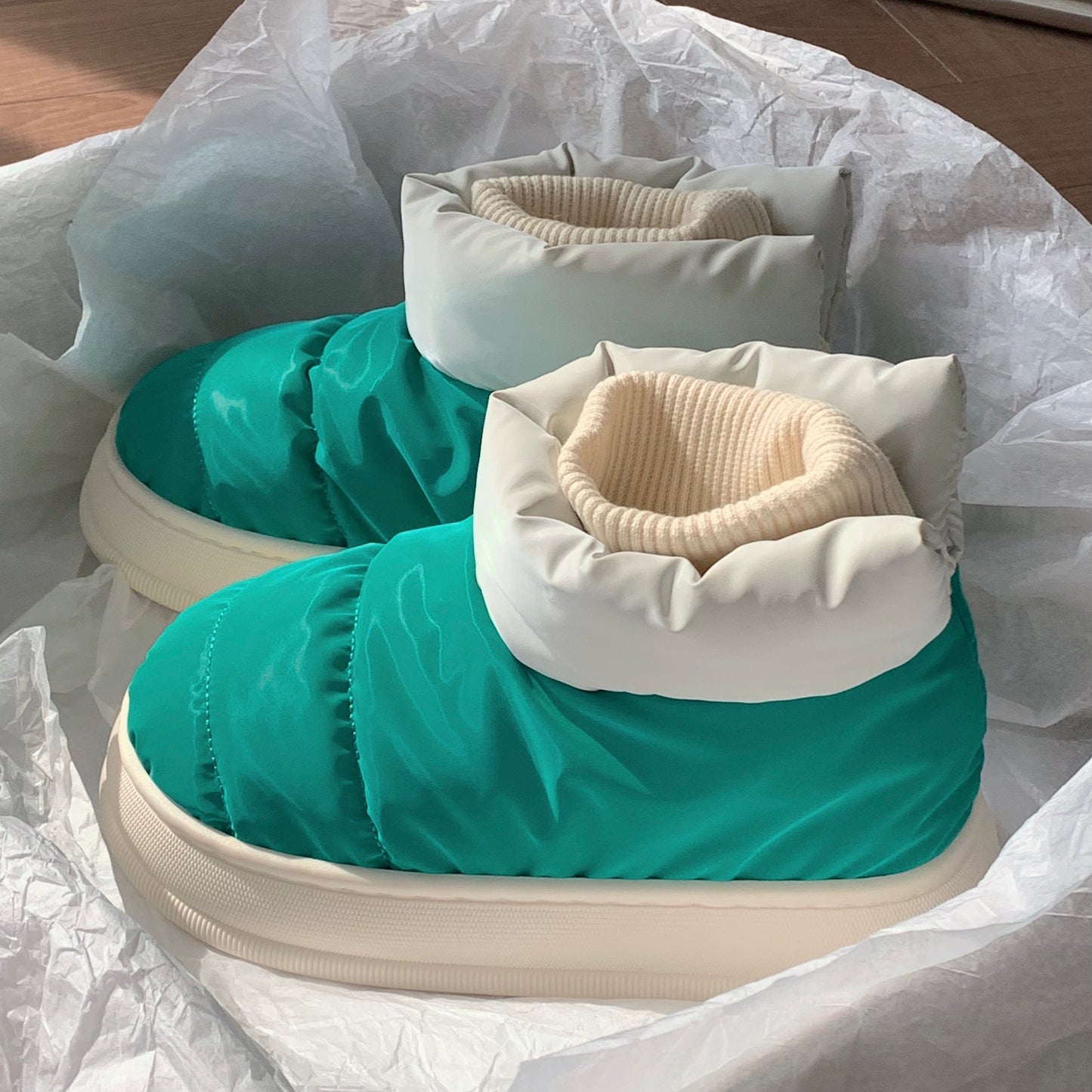 Lovely Warm Short Bread And Cotton Shoes