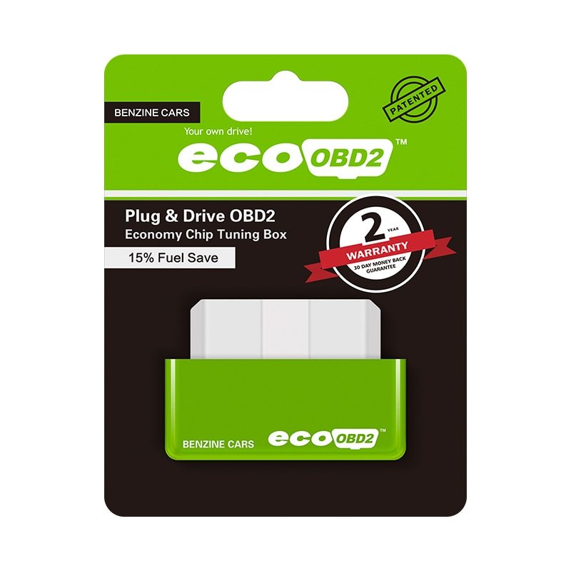 Enchufe y juego ECOOBD2 gasolina coche ahorro de combustible ECO OBD2 conductor
