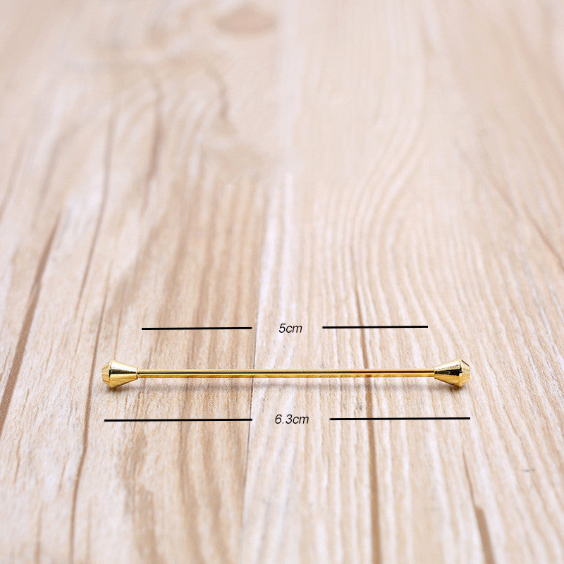 Man business horse wedding Guoming groom graduation interview tie pin stick buckle