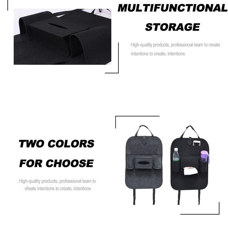 Bolso organizador de asiento automático multiusos