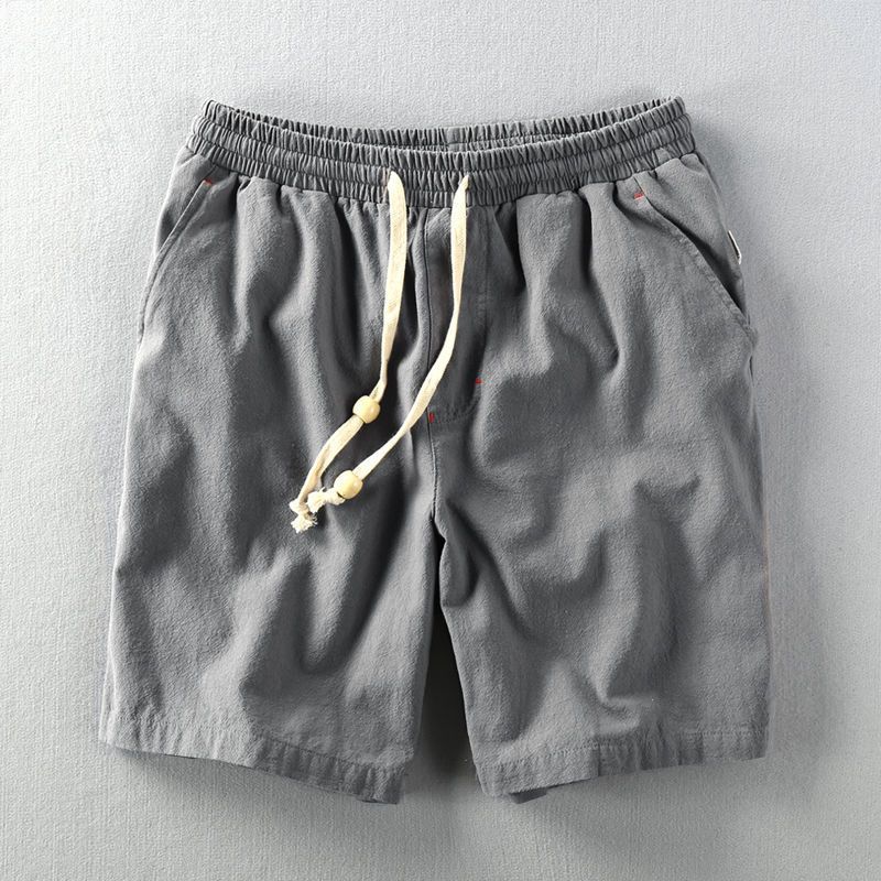 Summer Men's Thin Casual Linen Shorts