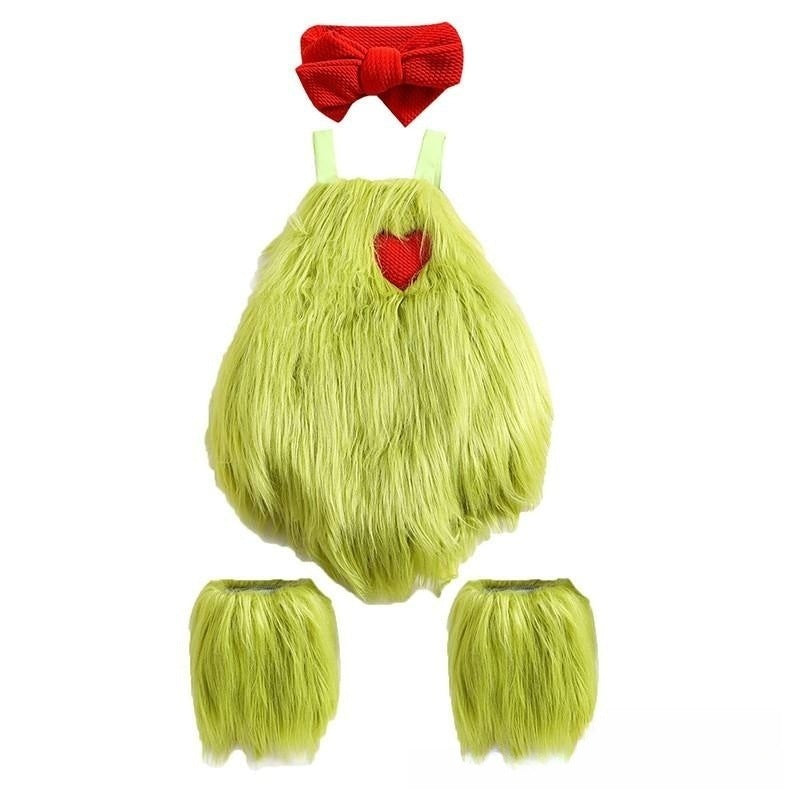 Children Christmas Clothes Skirt Outfit