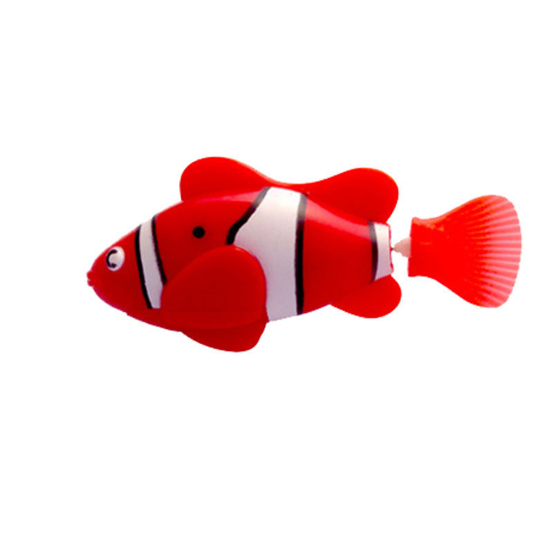 Pet Funny Cat Children Bathing Electronic Fish Toy