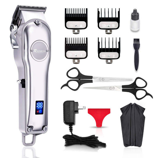 Recortador de pelo 3 en 1 IPX7 impermeable Kit de aseo de barba Cordless para mujeres y niños pantalla LED USB recargable Amazon prohibida