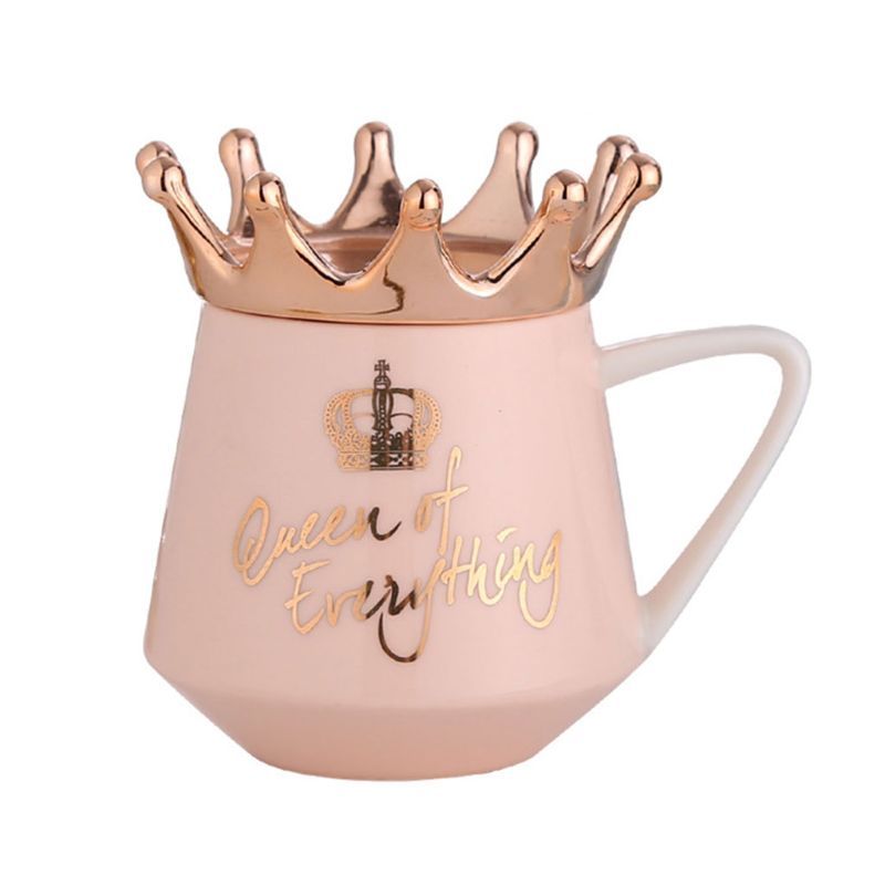 Corona taza creativa