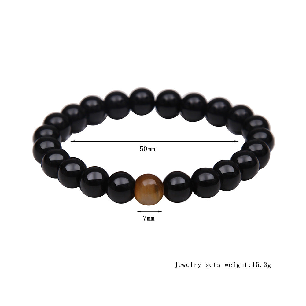 Pulsera Ojo de Tigre pulsera de piedra natural