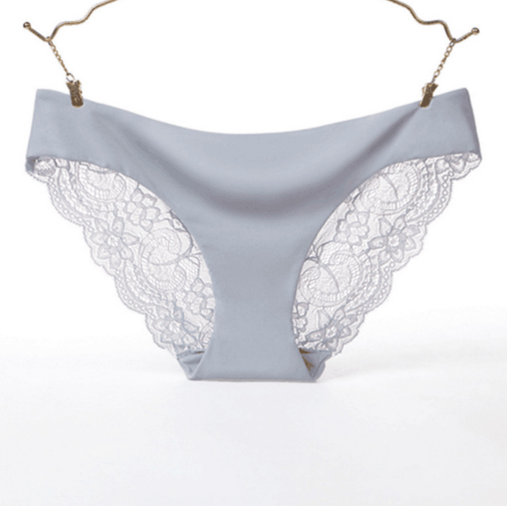 Bragas de cintura baja de encaje para mujer