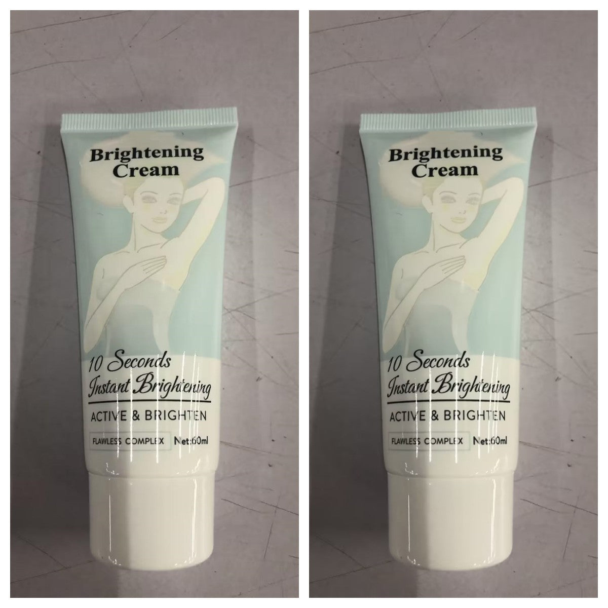 Bellezon las axilas crema para la piel