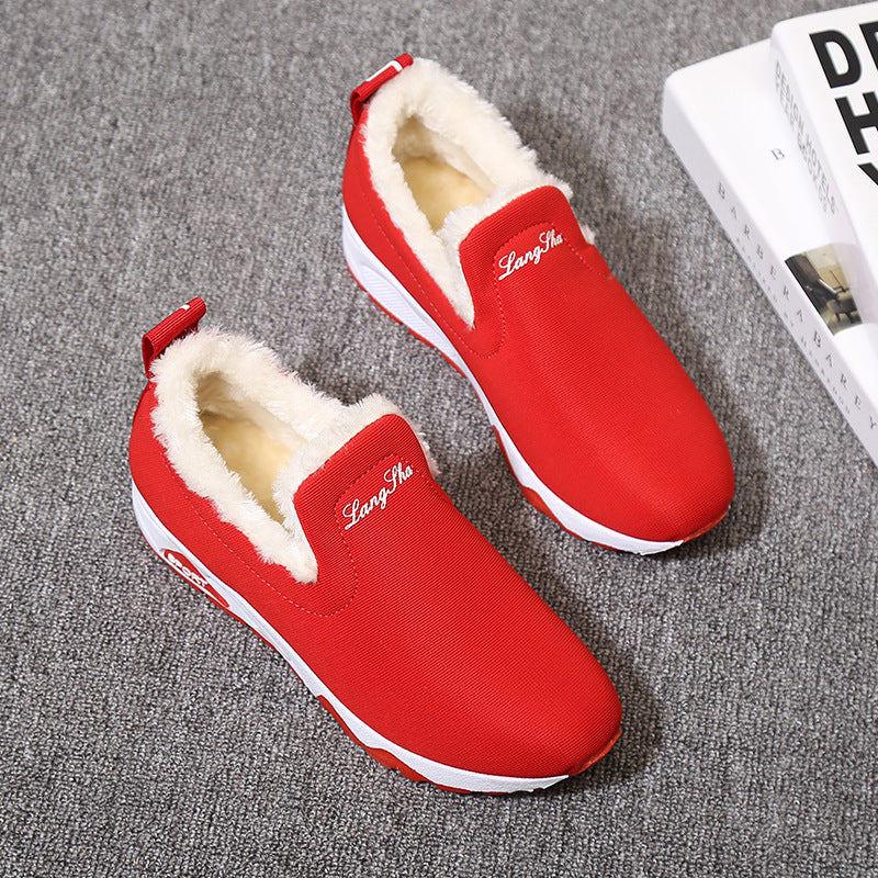 2020 nuevos zapatos de lona blancos de invierno transpirables zapatos deportivos coreanos zapatos para correr en nombre de F108