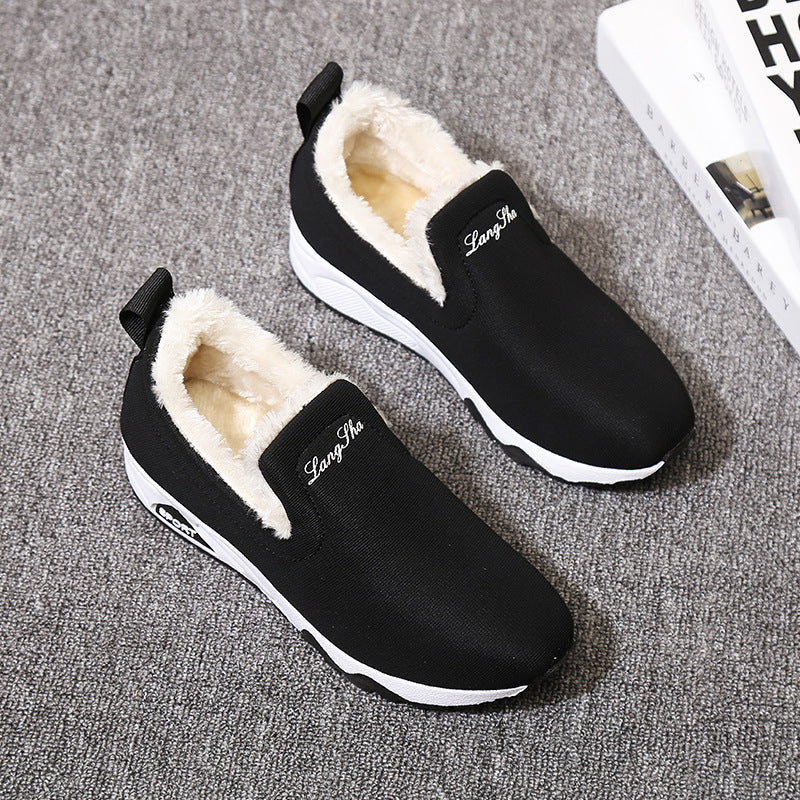 2020 nuevos zapatos de lona blancos de invierno transpirables zapatos deportivos coreanos zapatos para correr en nombre de F108