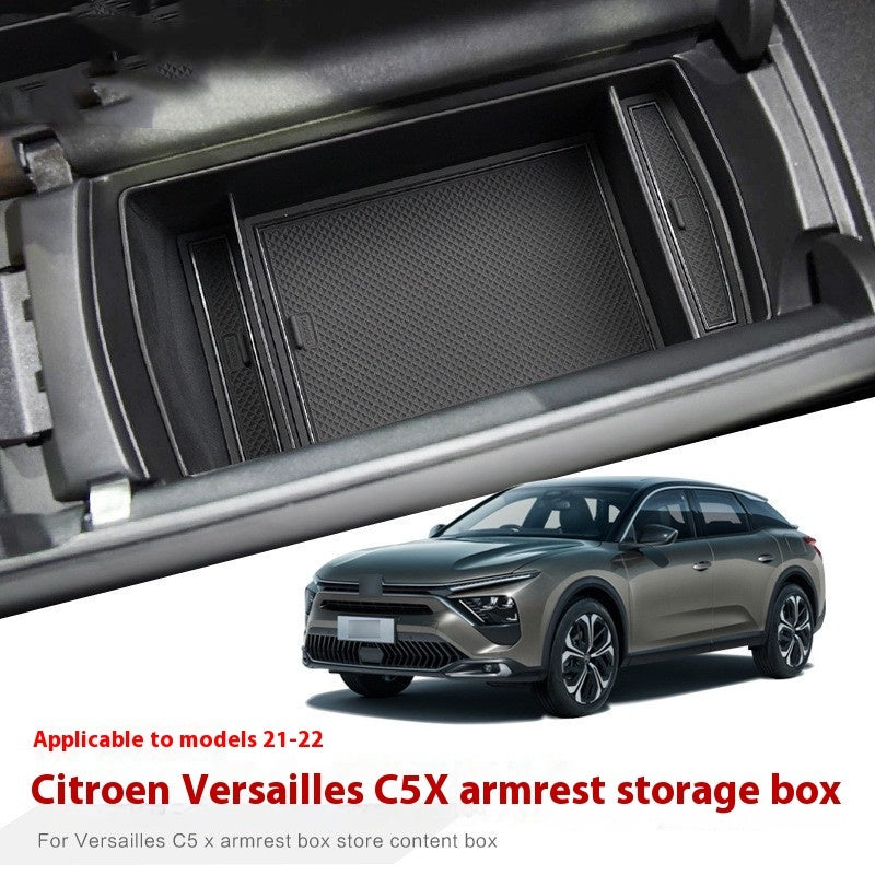 Automobile Armrest Box Cover Storage Box Interior Decoration