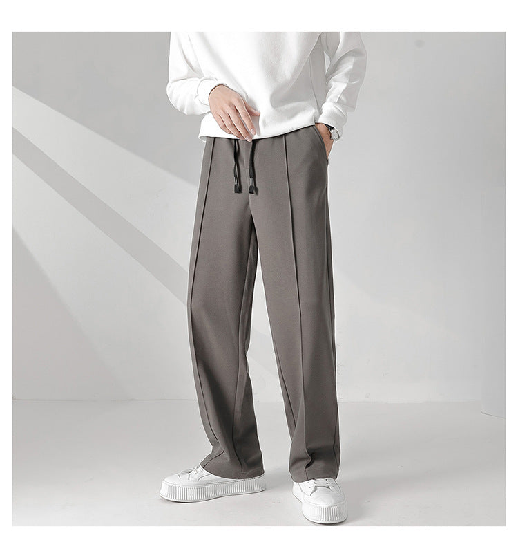 Ins Men's Young Loose Straight Trousers Casual Men's Trousers Sweatpants