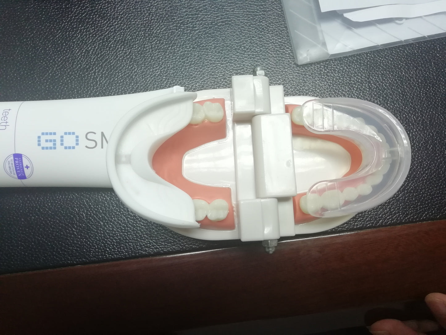 Cepillo de dientes eléctrico sónico automático inteligente de 360 grados tipo U
