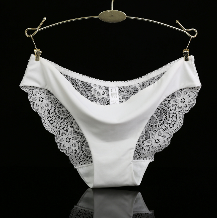 Bragas de cintura baja de encaje para mujer