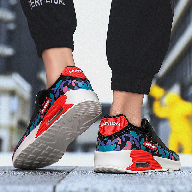 Cushioned Shock Absorber Lightweight Running Shoes