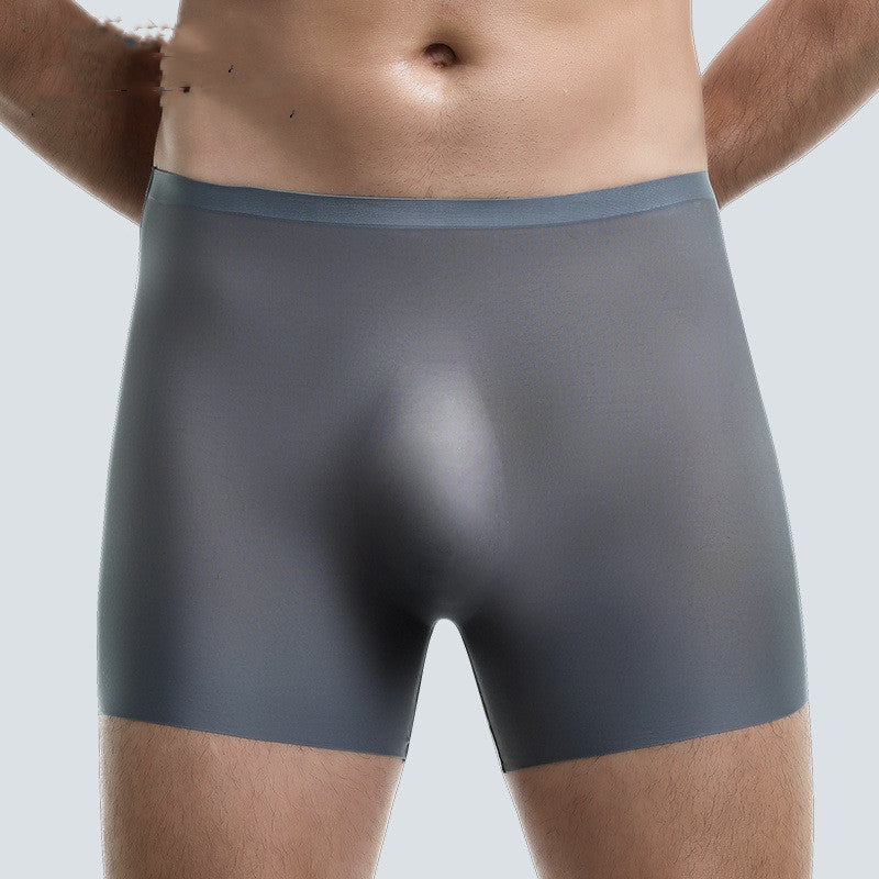 Ice Silk Lengthening Sports Summer Shorts