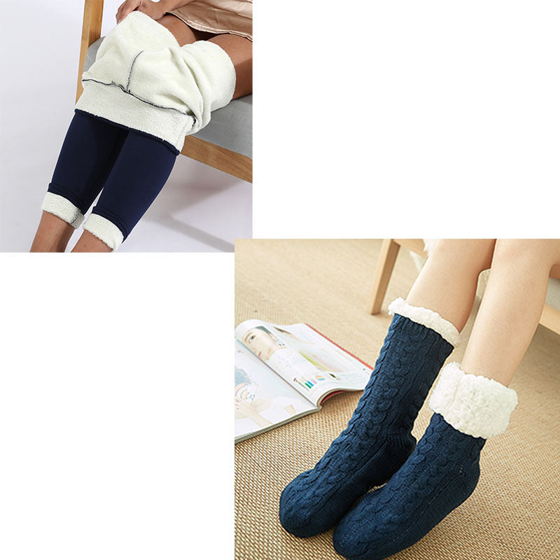 Socks Children Plush Floor Socks Home Slippers