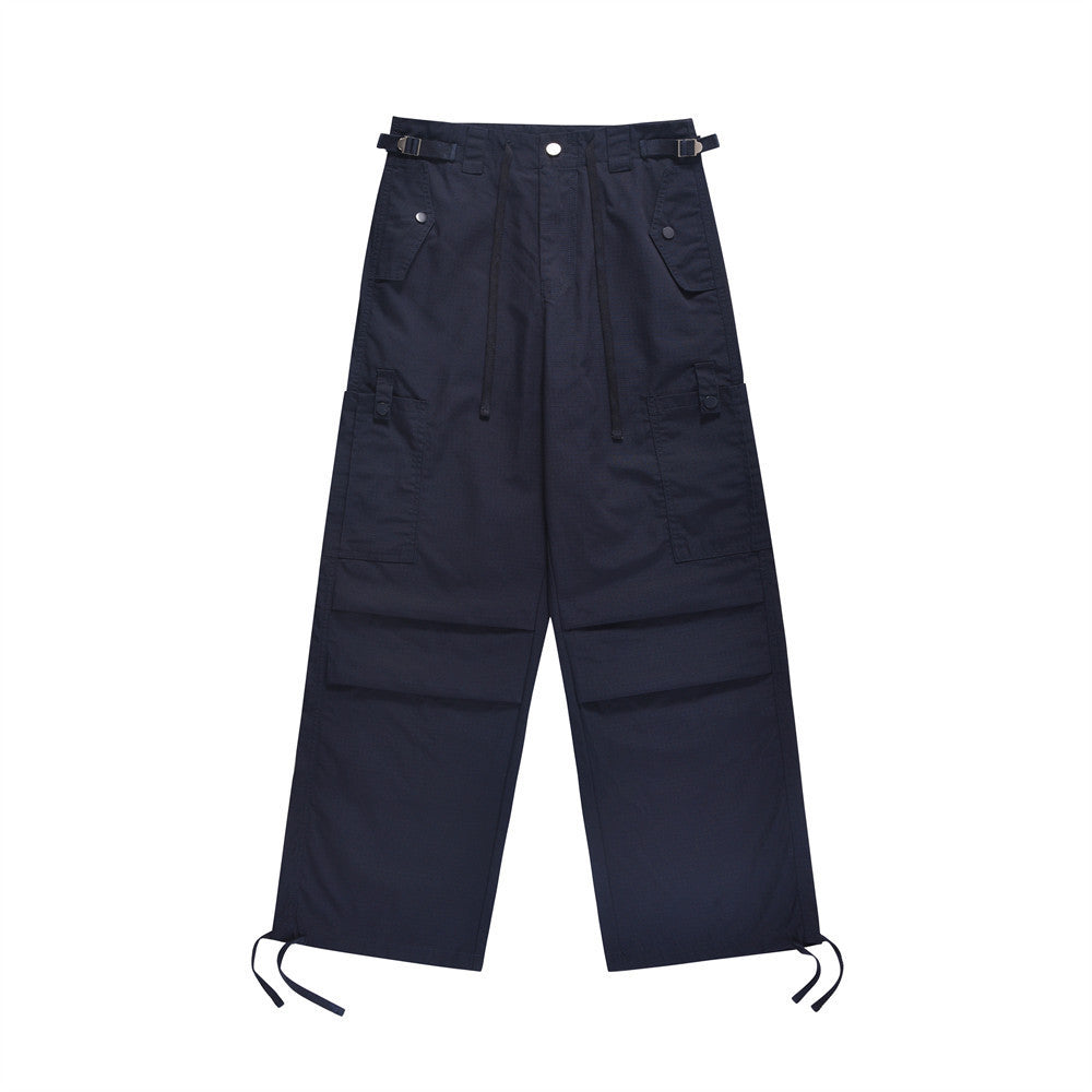 Men's Fashion Casual Pleated Personality Baggy Pants