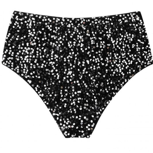Street Style Sequin Slim Fit Slimming Versatile Shorts