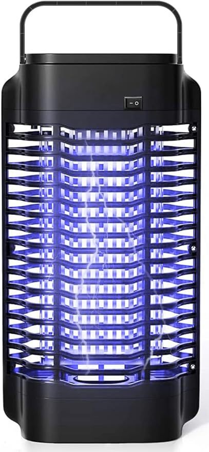 Bug Zapper For Indoor Outdoor, Rechargeable Mosquito Zapper With 3600V High Powered, Electric Pest Control Insect Fly Zapper Can Attract Gnats, Mosquitoes, Flies, Moths For Home, Patio