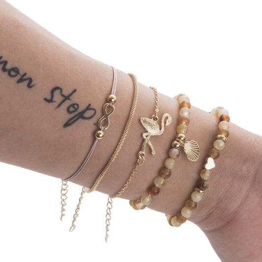 Pulsera de cadena de cuentas