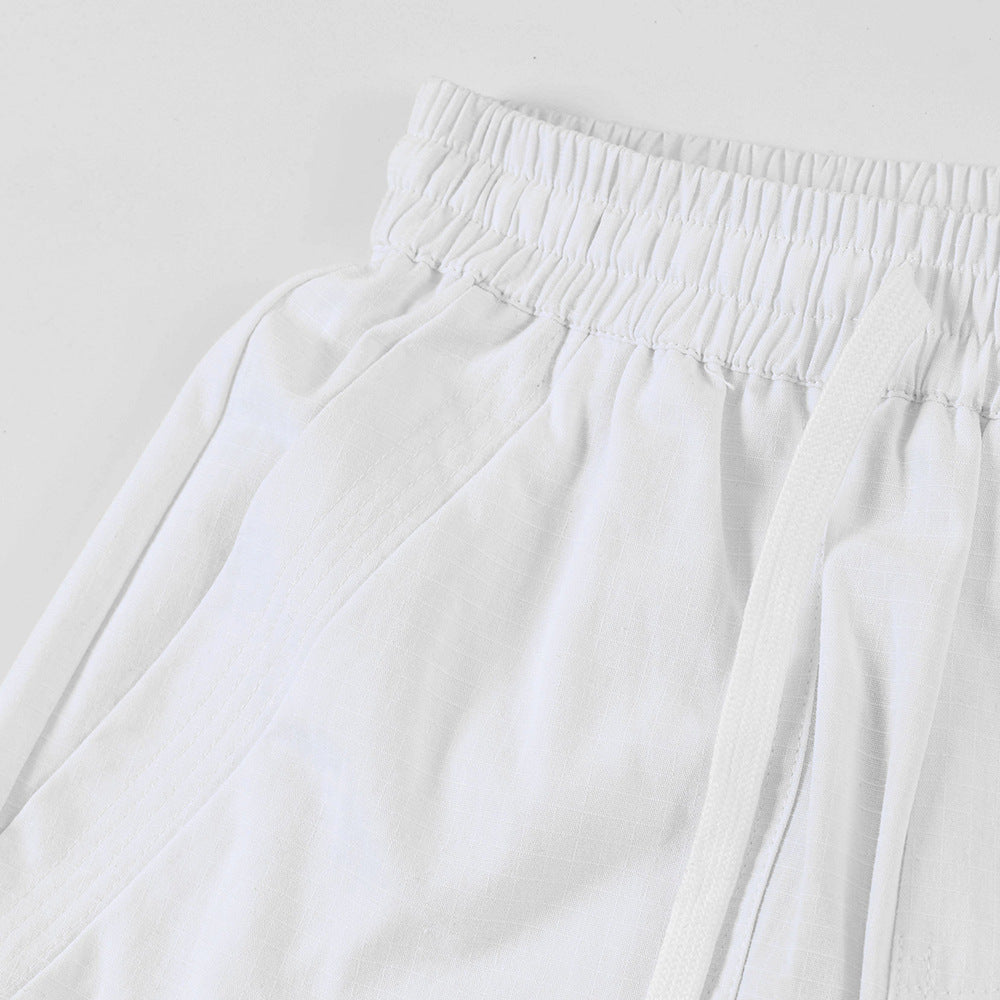 Stylish Multi-pocket Workwear Trousers For Men