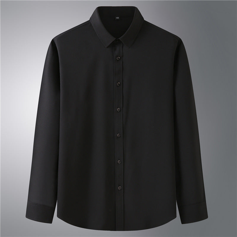 New Large Fat Man Business Casual Professional Shirt Thin