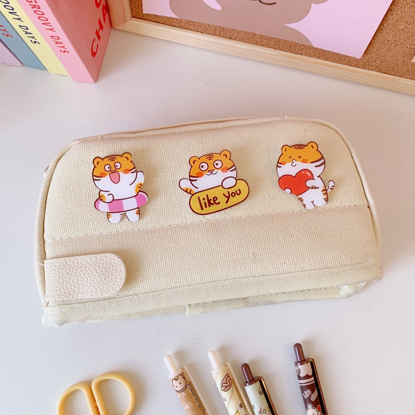 Multifunctional Large Capacity Double Layer Pencil Case