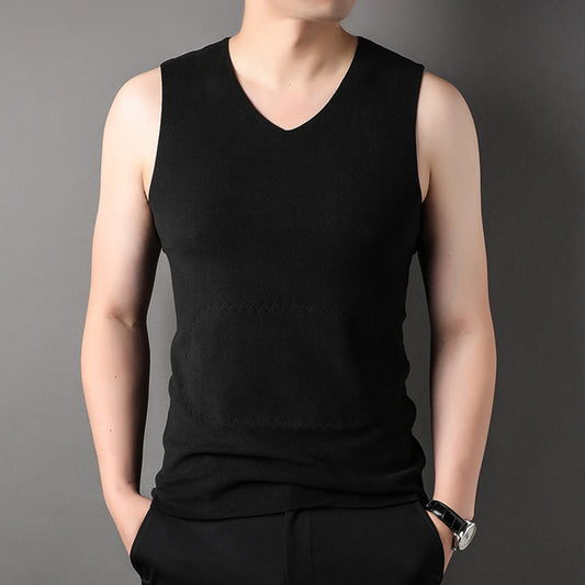 Men's Fleece Thick Thermal Vest