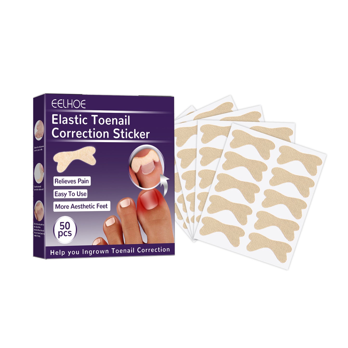 Home Fashion Elastic Toenail Correction Patch