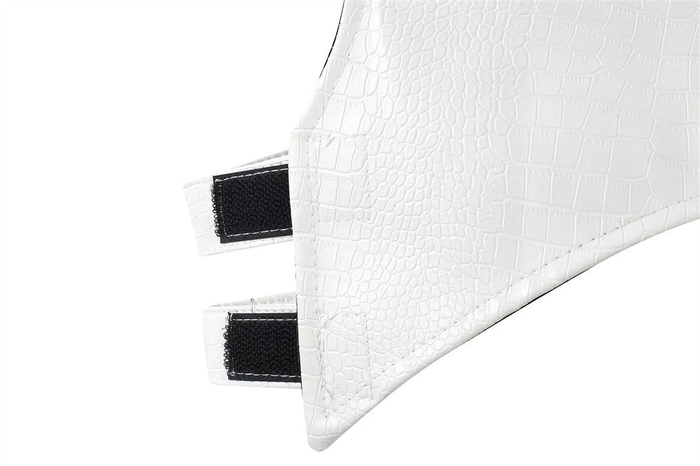 PU Leather Half Body Vest Man