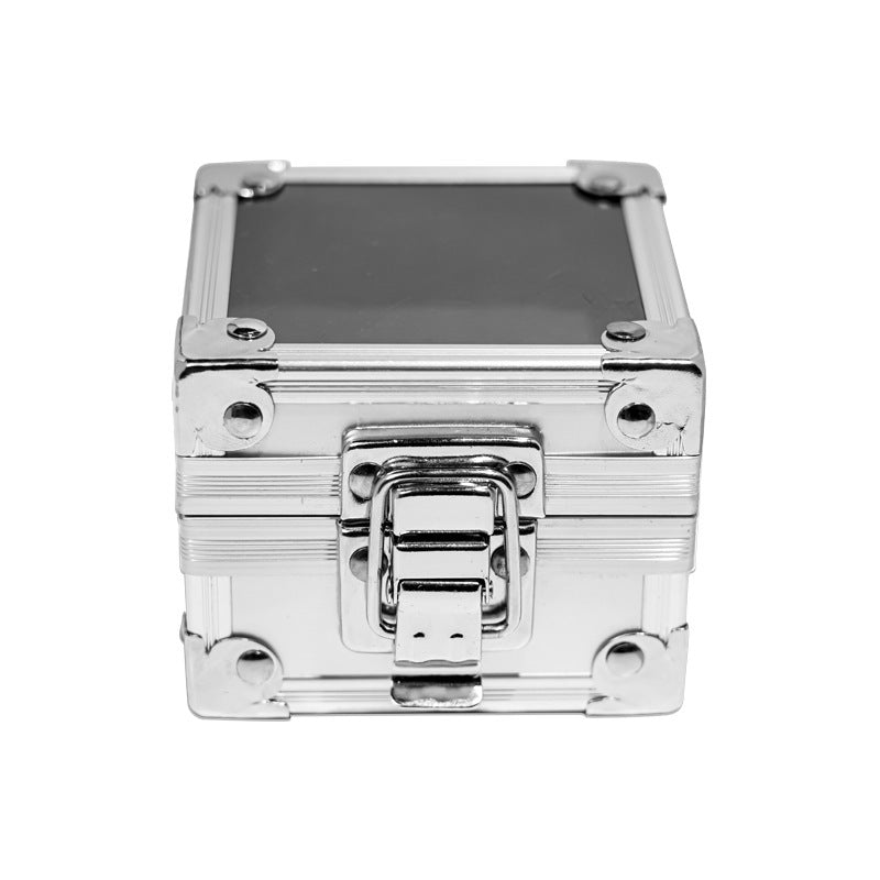 Stainless Steel Nail Polisher Storage Box Tool