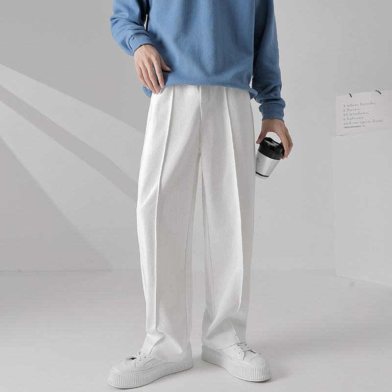 Ins Men's Young Loose Straight Trousers Casual Men's Trousers Sweatpants