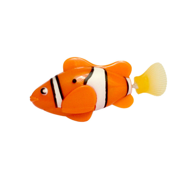 Pet Funny Cat Children Bathing Electronic Fish Toy