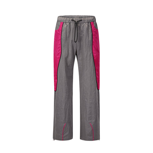Men's Fashion Casual Contrast Color Stitching Trousers
