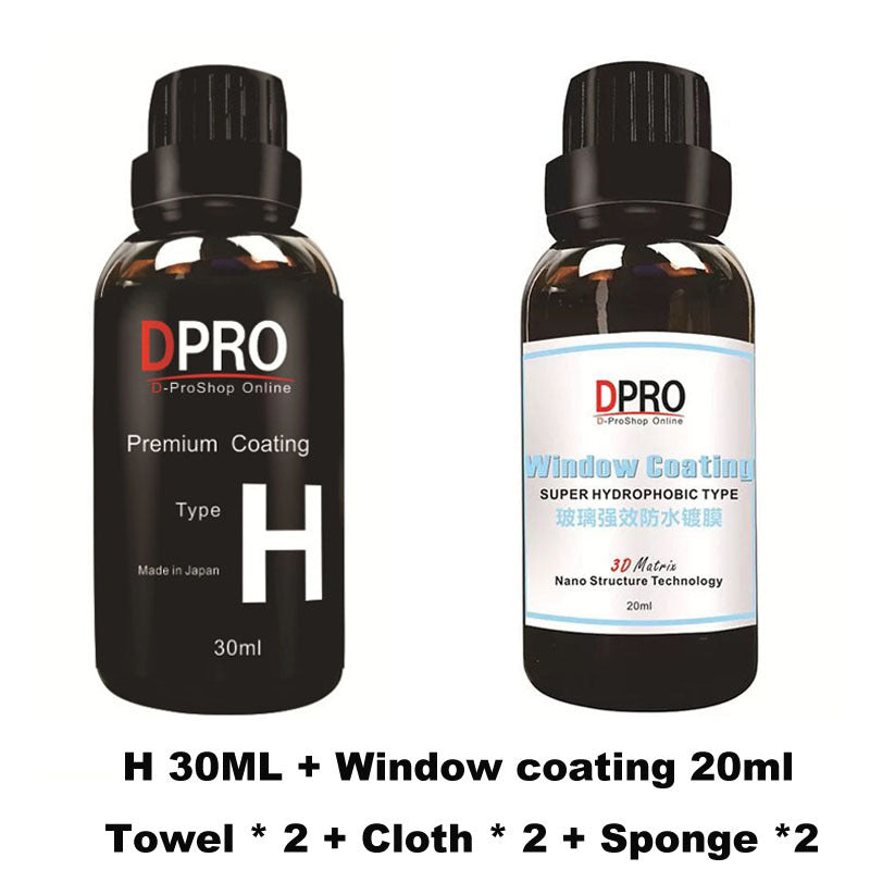 Pintura súper hidrofóbica para coche 9H Cristal líquido revestimiento de cerámica